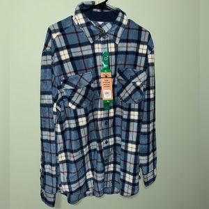 NWT Men’s Freedom Foundry Plaid Button Up